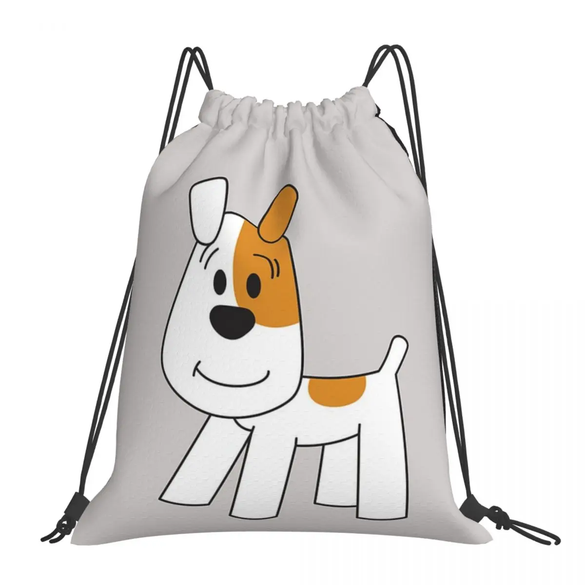 

Rex Dog Backpacks Fashion Portable Drawstring Bags Drawstring Bundle Pocket Storage Bag Book Bags For Travel School