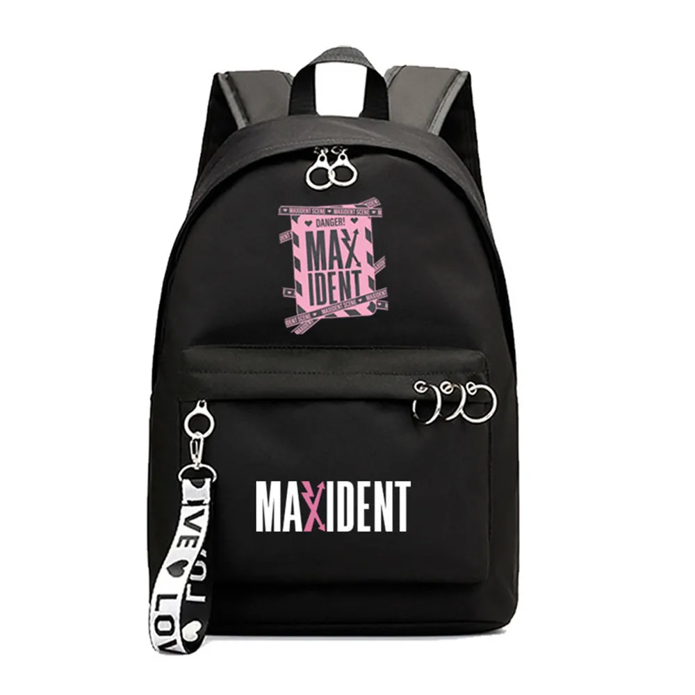 

Брезентовый школьный портфель для детей Maxident рюкзак KPOP, школьный портфель Felix Han Hyunjin Bangchan сумка, школьные принадлежности Канцтовары