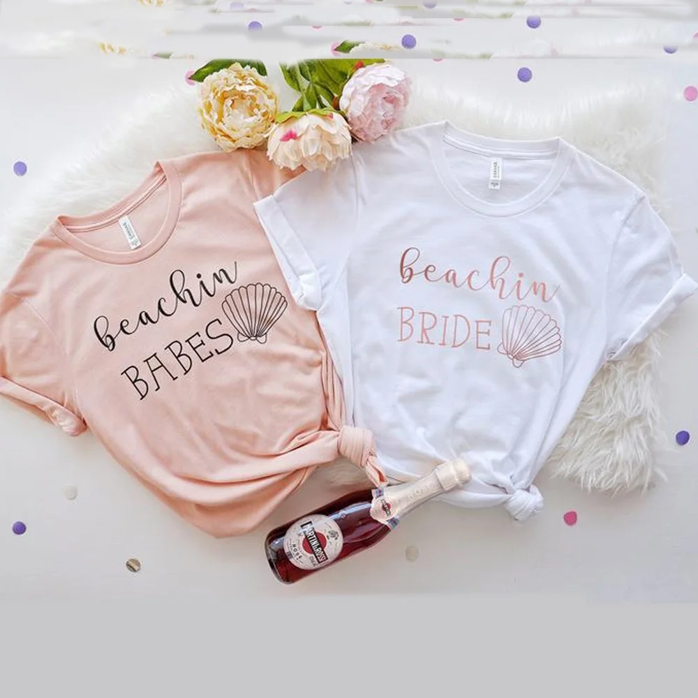 Рисунок 3 - Пляжная футболка для невесты и малышей