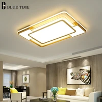gold led ceiling light modern indoor ceiling lamp for living room bedroom dining room kitchen light home decor lighting fixtures