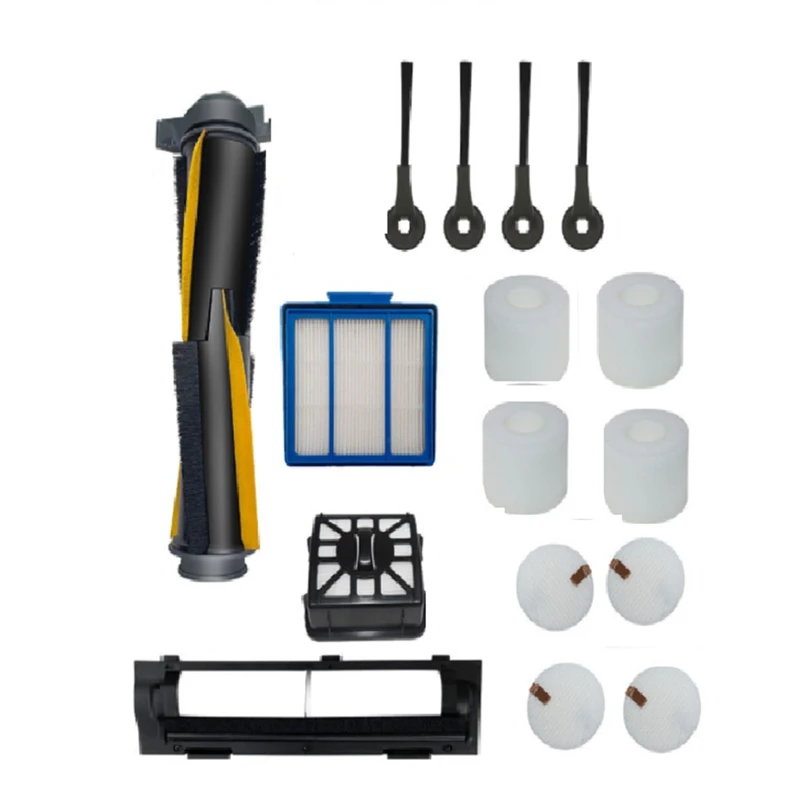 

Для робота-пылесоса Shark RV1001AE RV101, основная и боковая щетки, НЕРА-фильтр, Швабра, тряпка, хлопковый фильтр, щетка для робота-акулы