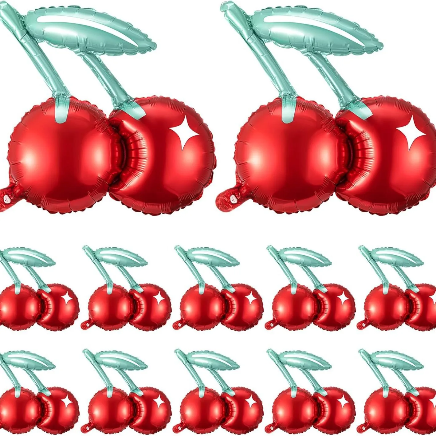 

Набор воздушных шаров из фольги фруктовая тематика вишня