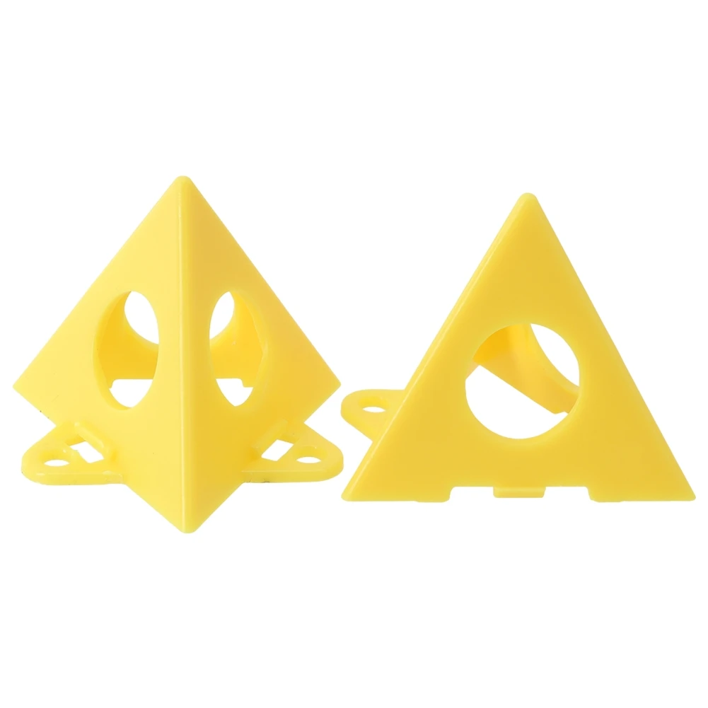 

High-quality Footrests 5pcs Pyramid Stands Set Brushing Tap For Easy Storage Pads Feet Paint Tool Support Wooden Boards