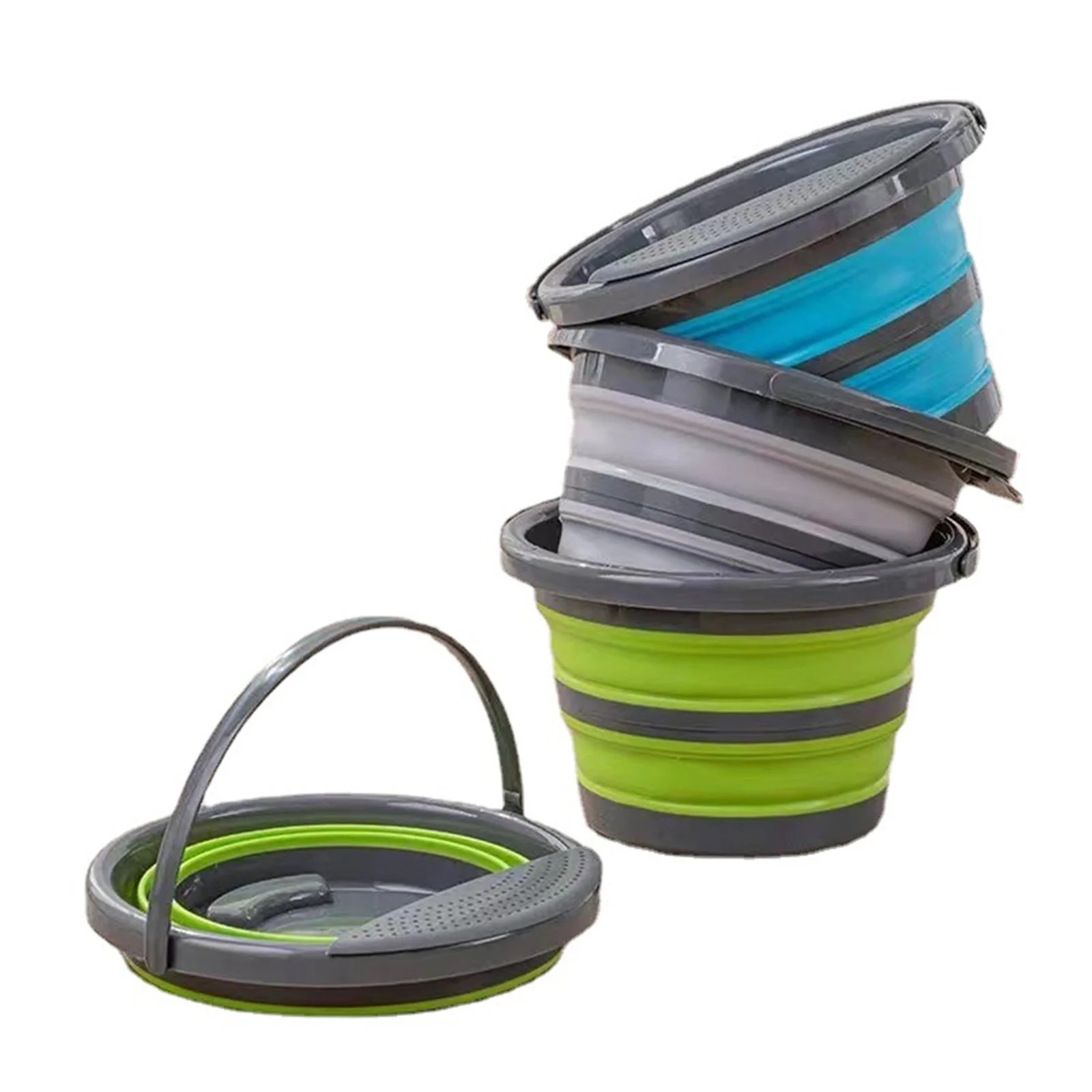 

4L Portable Bucket Water Storage Bag Storage Bag Waterproof Water Bag Fishing Folding Bucket