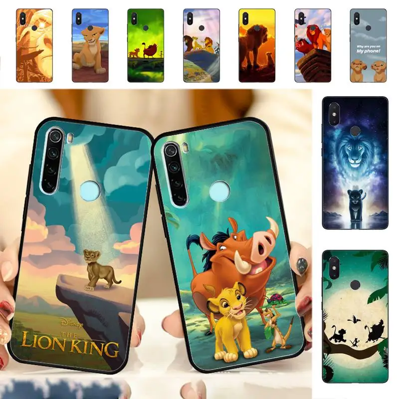 

Disney Lion King Phone Case for Redmi Note 8 7 9 4 6 pro max T X 5A 3 10 lite pro