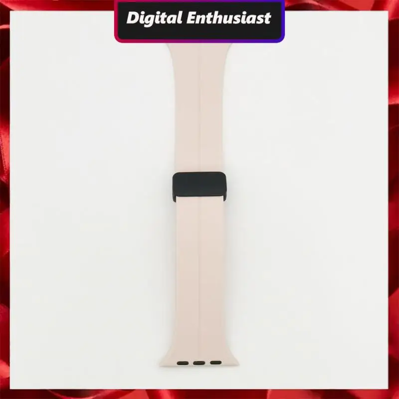 

Fashion Watchband Silicone Men Replacement Watch Band Comfortable Wear-resistant Wrist Watch Band Belt Office Accessories Light