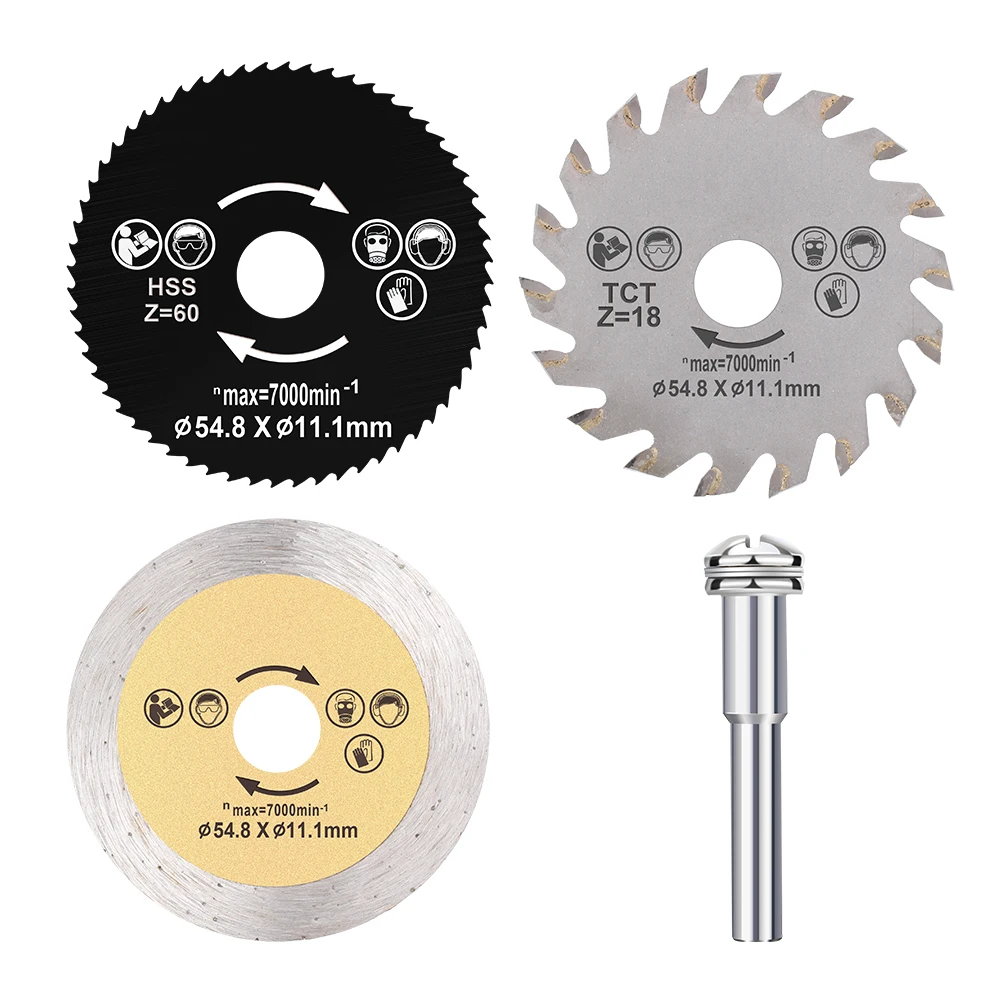 

XCAN диски циркулярные 4 шт. 54,8 мм для дерева металла пластика