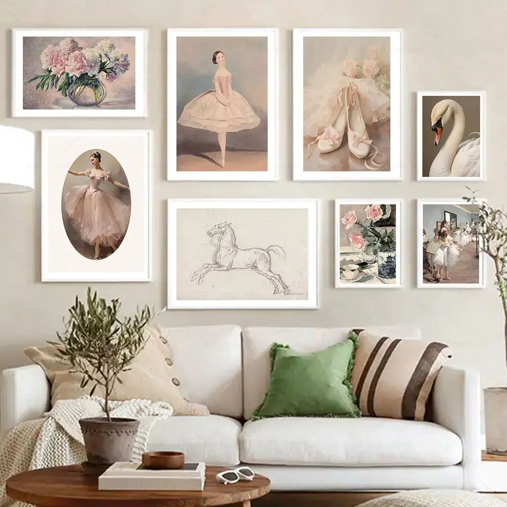 Картина на холсте &quotДевушка балерина&quot