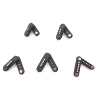 1sets dc magnetic pogo pin connector 2p3456pin positions pitch 2 2 mm spring loaded pogopin male female magnetic connector