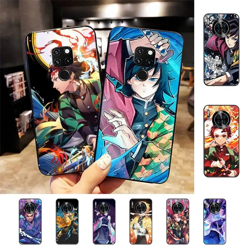 

Demon Slayer kimetsu no yaiba Phone Case for Huawei Mate 20 10 9 40 30 lite pro X Nova 2 3i 7se