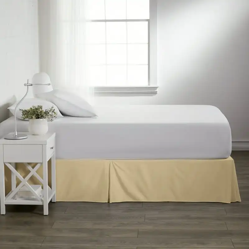

Pleated Dust Ruffle Bed Skirt, Full