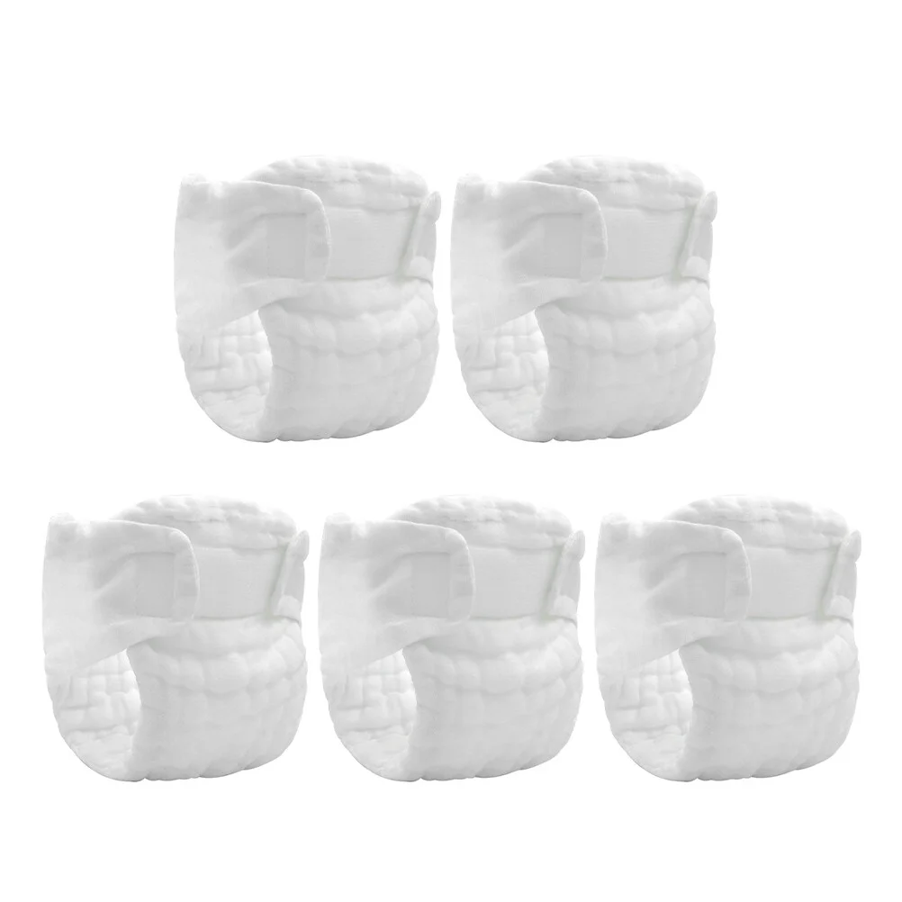 

5 Pcs Diaper Sheet Newborn Cloth Diapers Babies Breathable Reusable Pure Cotton Washable