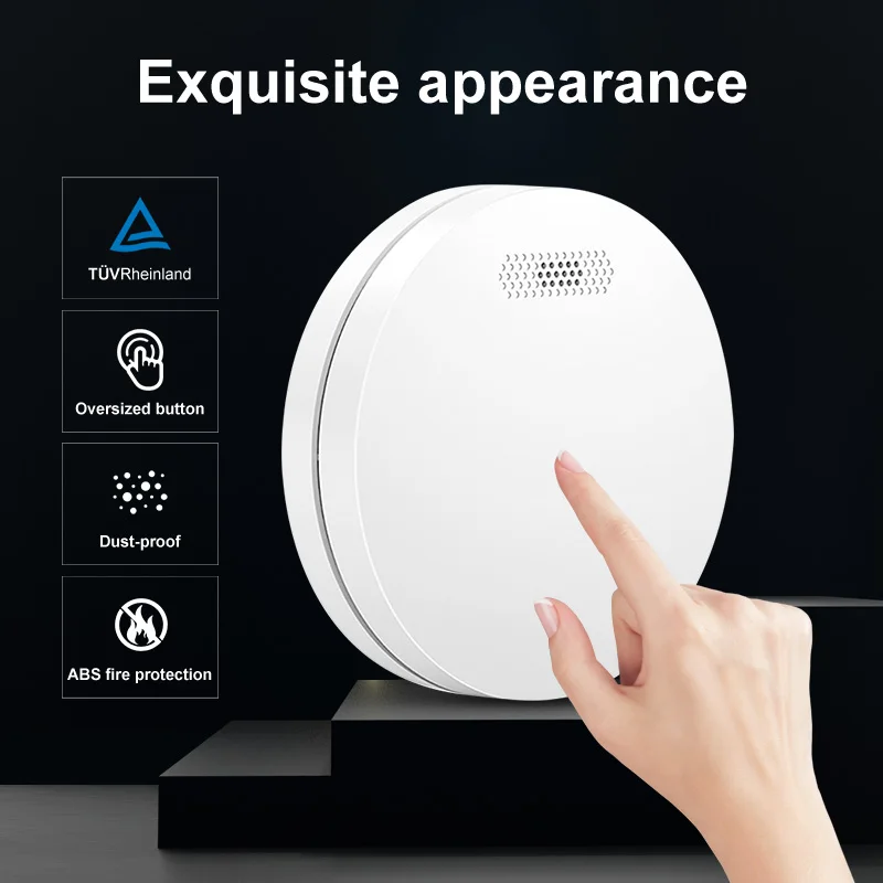 Wifi Carbon Monoxide Siren Smart Home Security Alarm System Wireless Yuya  Co Smoke  Detector Sensor With Fire enlarge