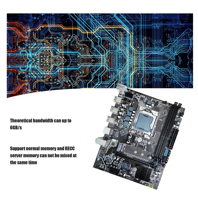 

X79 PC игровая материнская плата с кабелем коммутатора LGA1356 2XDDR 3 память ECC REG слот M.2 NVME SATA3.0 комплект материнской платы