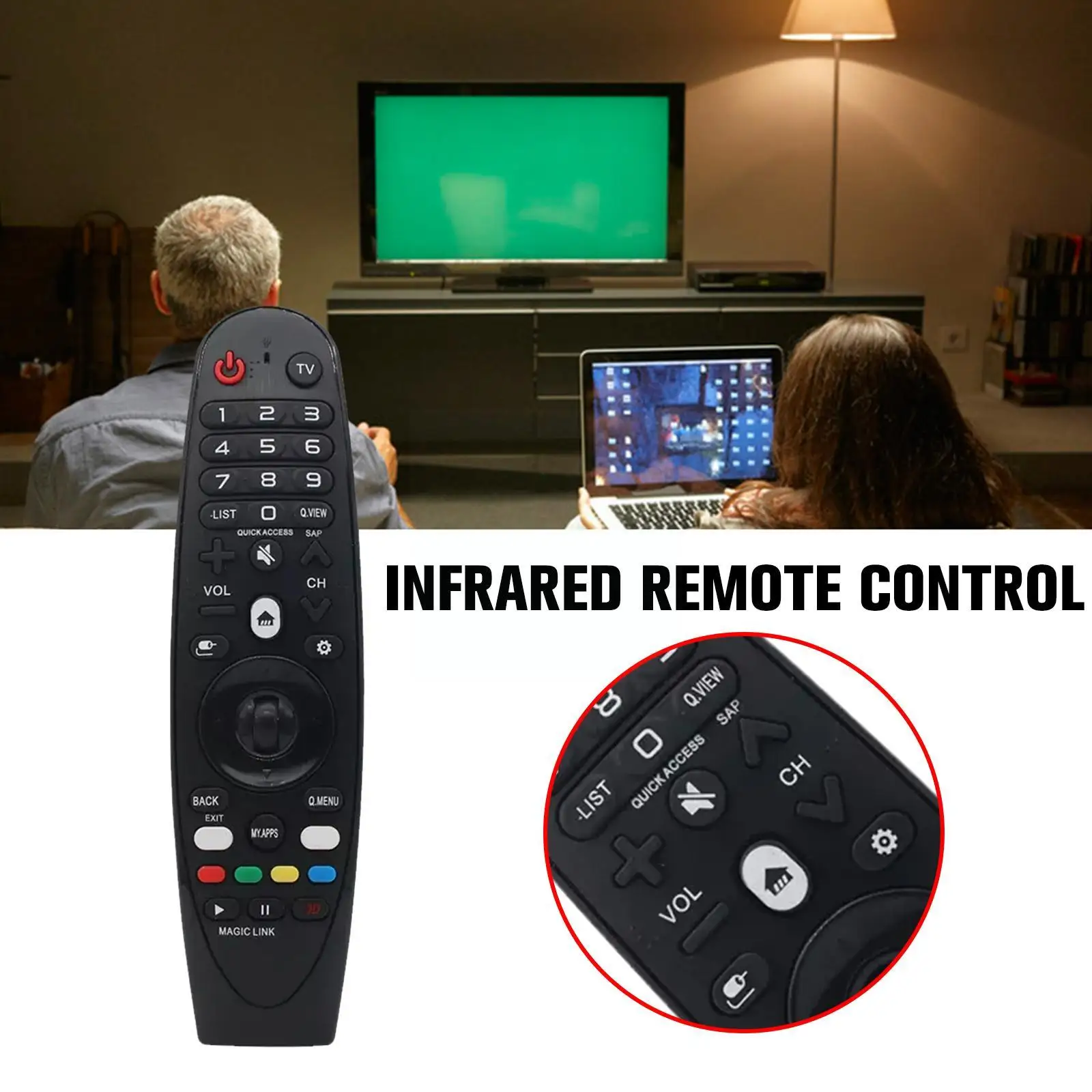 1 шт. универсальный пульт дистанционного управления для LG Smart TV SK9500 43UK6390PLG AN-MR18BA 75501