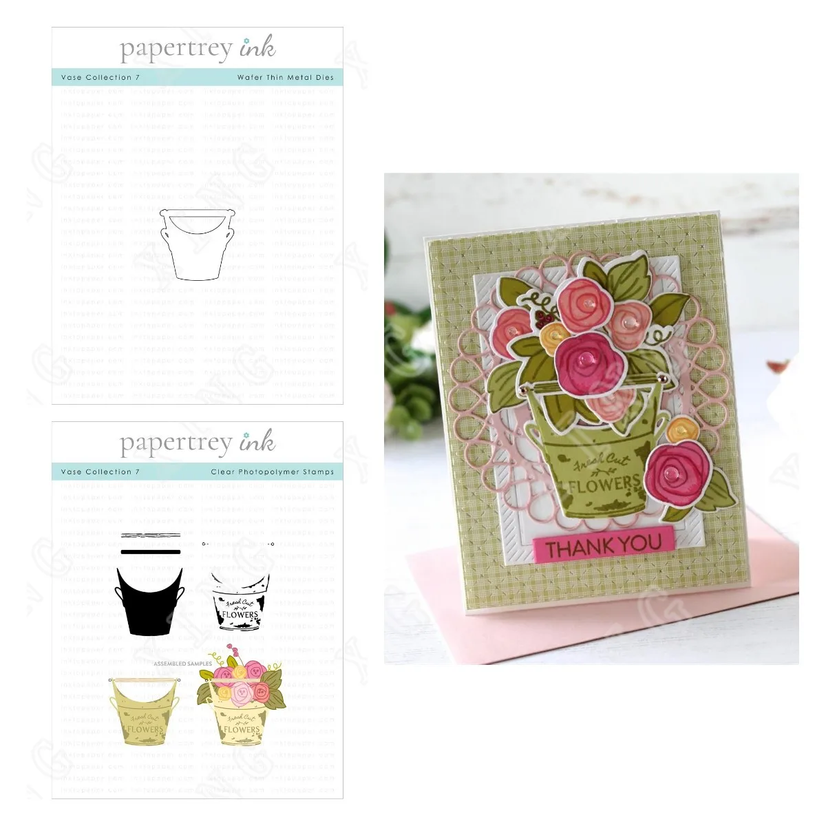

Vase Collection Stamps and Dies New Arrival 2022 Scrapbook Diary Decoration Stencil Embossing Template Diy Greeting Card Handmad