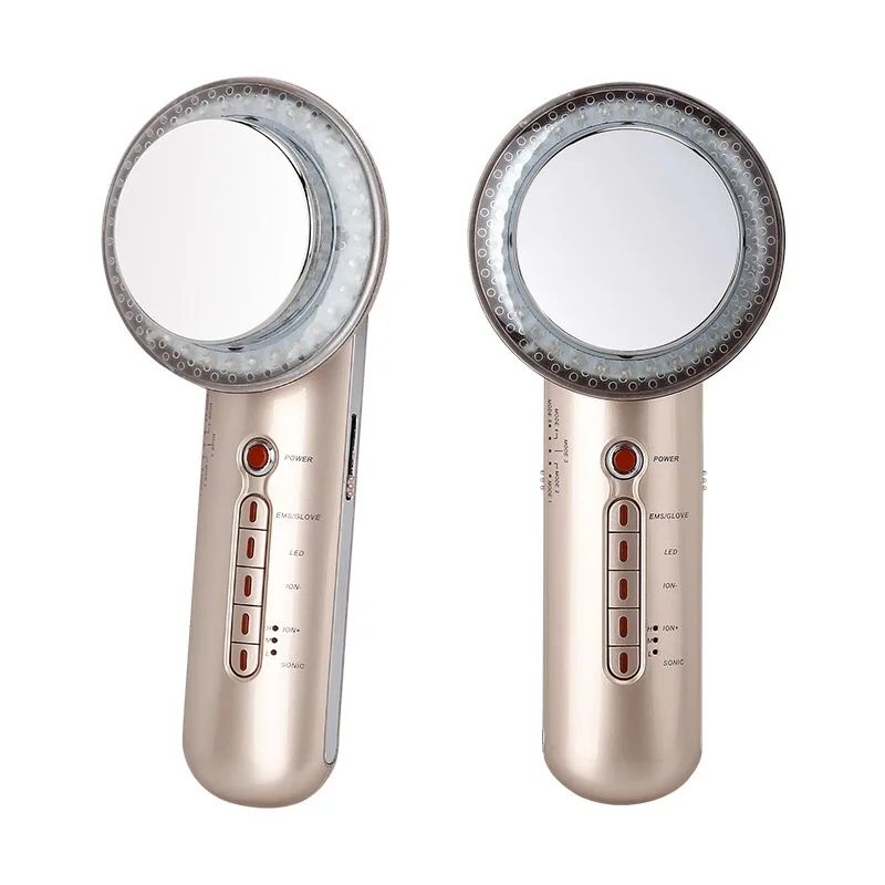 

6 In 1 EMS Ultrasonic Cavitation LED Galvanic Ion Body Slimming Beauty Machine