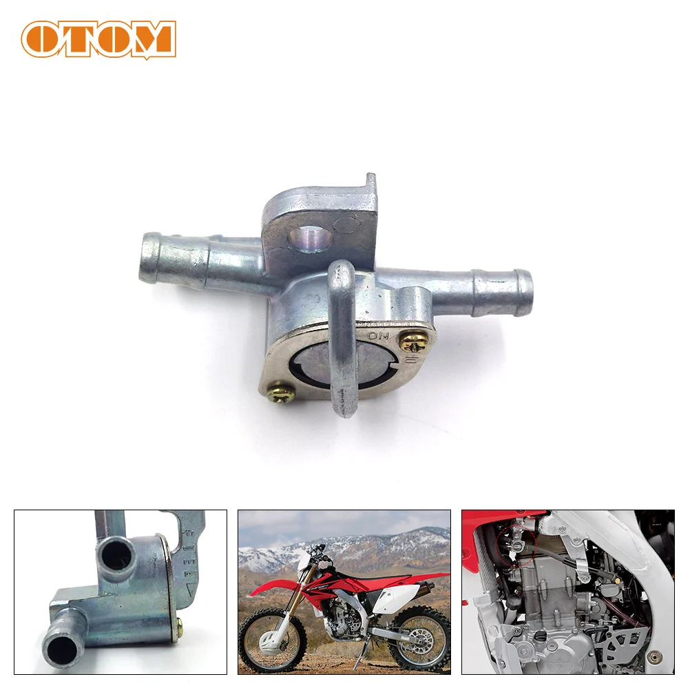 

OTOM мотоциклетный топливный флюгер, петух в сборе, скутер, топливный кран, газ, бензин, масло, ВКЛ-ВЫКЛ для HONDA CRF250X CRF450X, питбайк