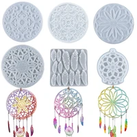 resin mould feather silicone mold crystal epoxy molds jewelry casting mould diy wall hanging art craft for home wall decor
