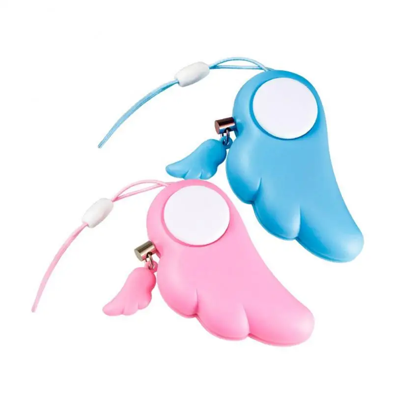 Portable Pocket Personal Alarm Anti-rob Self Defense Emergency Alarm Attack Protection Key Chain With LED For Girl Kids Elder