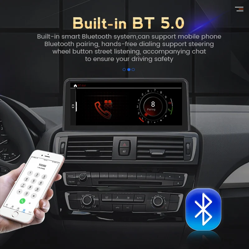 1920*720P Android 11 8 + 256G Автомобильный мультимедийный плеер для BMW 1 серии F20 F21 F22 F23 2013 - 2017