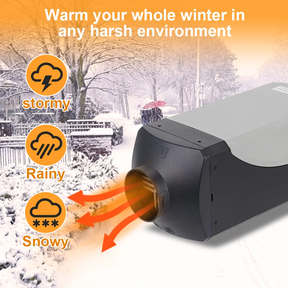 12 В 24 стояночный обогреватель 5-8 кВт разделенная машина подходит для различных