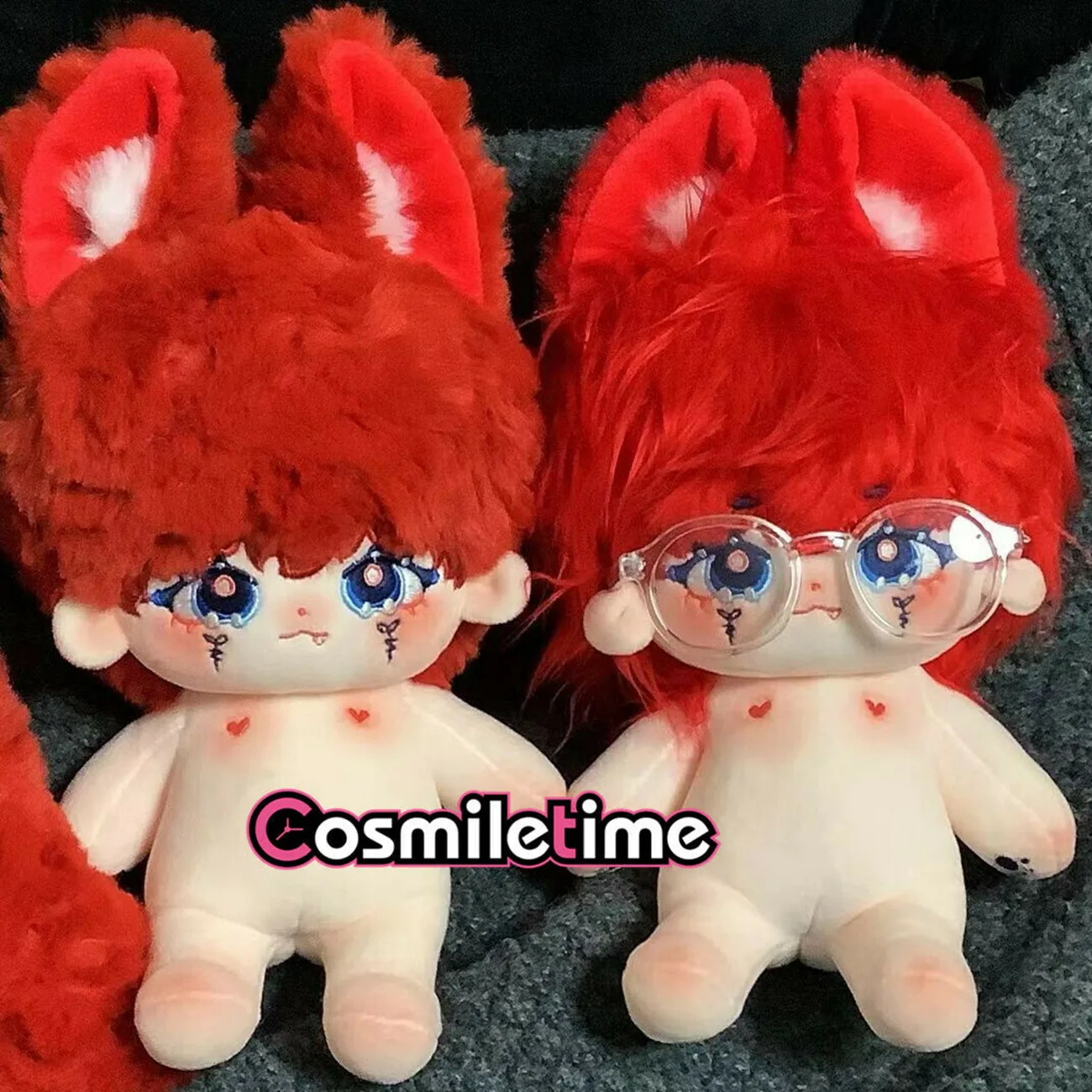 

No attribute Red Fox Soft Plush 20cm Doll Stuffed Cute Children's Toys Gifts For Girl Kids Anime Toys Figure Gifts Cosplay