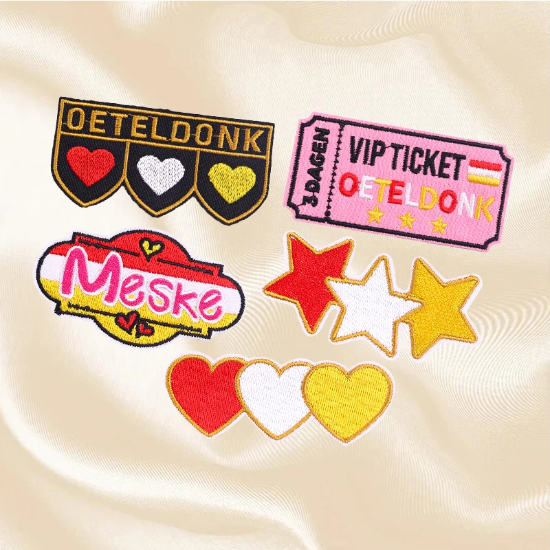 2024 Лидер продаж набор Oeteldonk карнавальная эмблема вышитая нашивка на одежде