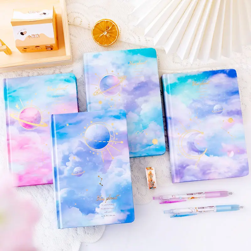 

Блокноты, блокноты, блокноты, цветная планета, персонализированный блокнот 128, руководство для студентов, иллюстрация, креативный дневник, м...