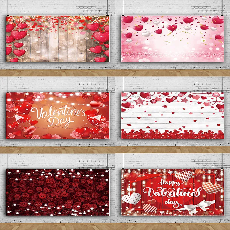 

Декорации вечерние, детский Декор на день рождения, День Святого Валентина, роза, подарок, вечеринка, пользовательские фоновые украшения, ст...