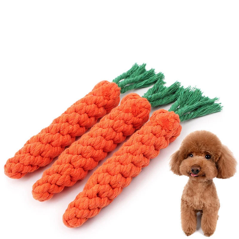 

Pet Dog Toys Cartoon Animal Dog Chew Toys Durable Braided Bite Resistant Puppy Molar Cleaning Teeth Cotton Rope Toy