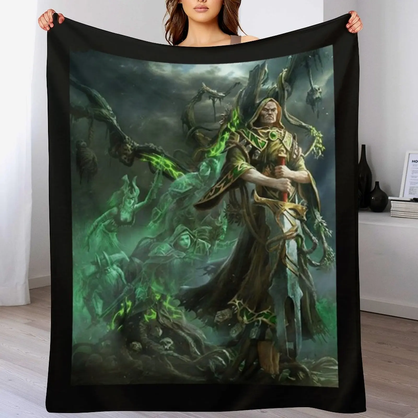 Warmachine - Одеяло Cassius the Oathkeeper and Wurmwood Tree of Fate летнее постельное белье декоративные