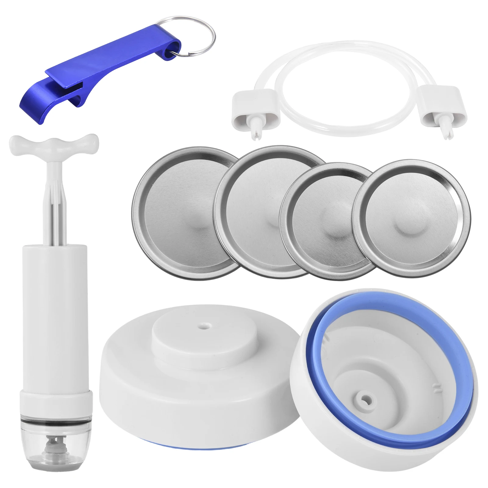 

Universal Jar Sealer Universal Sealing Kit Machine Vacuum Sealing Hood Machine With Accessory Hose For Regular And Wide Mouth