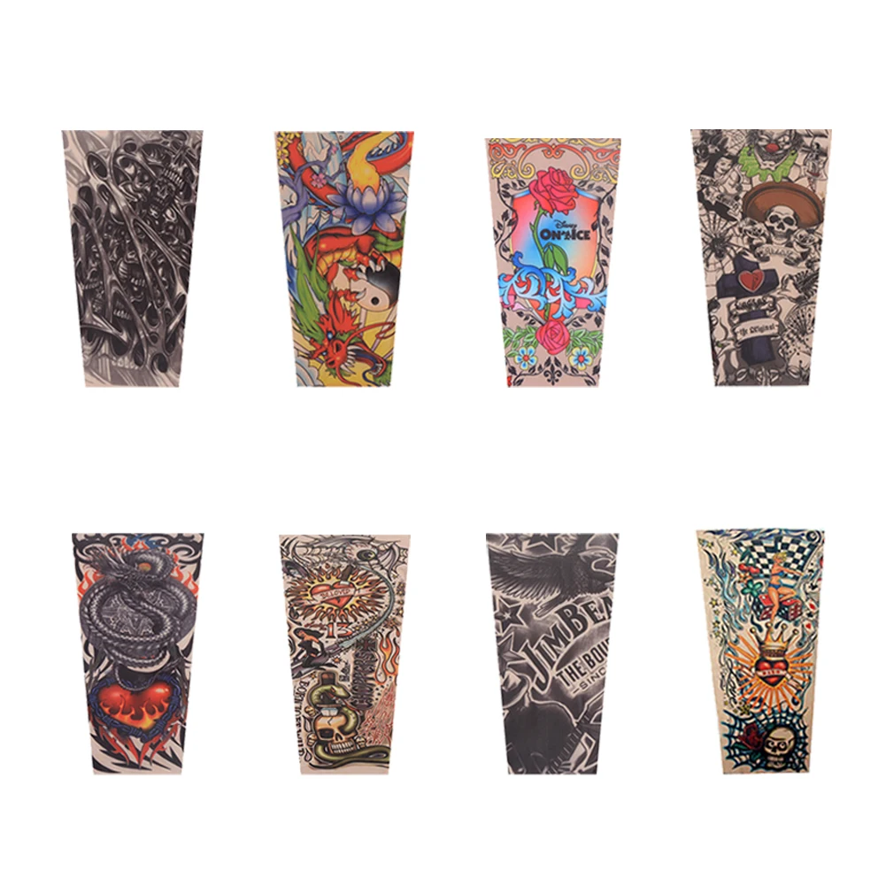 

Sun Protection Flower Arm Children's Tattoo Sleeves Tattoo Sleeve Arm Protection Armguard Armwarmer