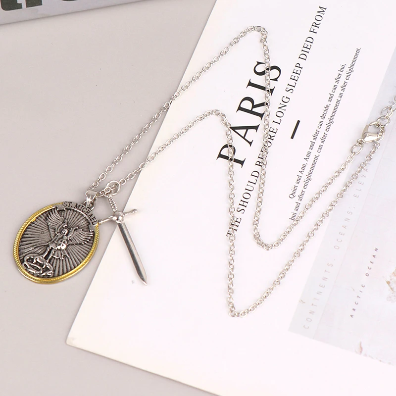 

Ожерелье «святого покровителя» с кулоном «Архангел»