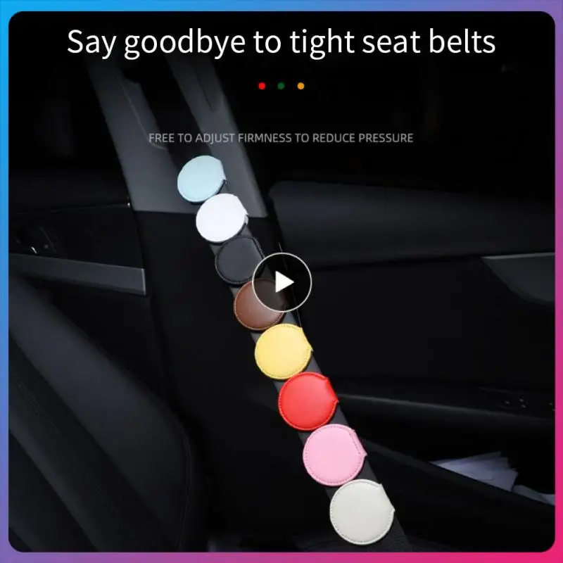 

Seat Belt Adjuster Universal Safety Fixed Adjustment Buckle Anti-slip Anti-skid Car Seat Belt Stopper Car Supplies Portable