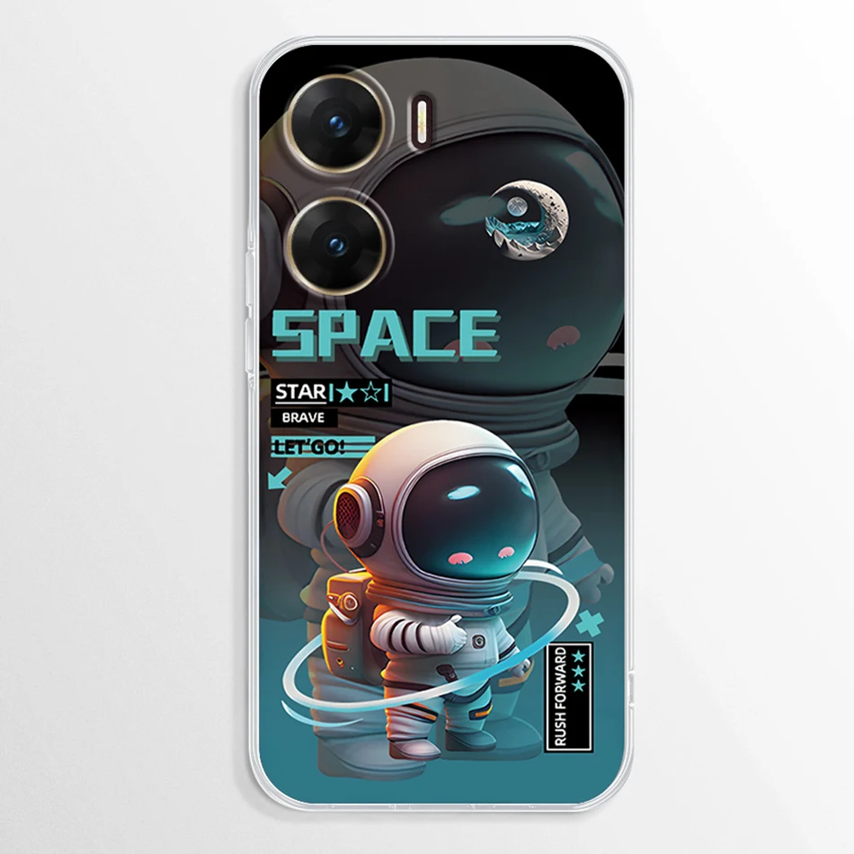 Противоударный силиконовый бампер для Vivo V29E 4G