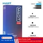 3,5 мм конусная мачта Pro 20 шт. 1RLB 3RLB 081012 стерилизованная тату-картридж игла для перманентного макияжа Круглый лайнер 0,350,300,25 мм