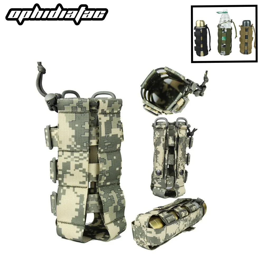 Сумка для бутылки с водой OPHIDIAN Molle уличный держатель кемпинга рыбалки охоты