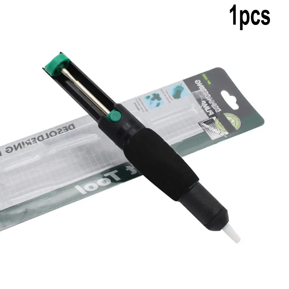 

Desoldering Pump Solder Sucker Welding Soldering Iron Braid Suction Removal Anti-static Tin Suction Pump Double Open Tin Suction