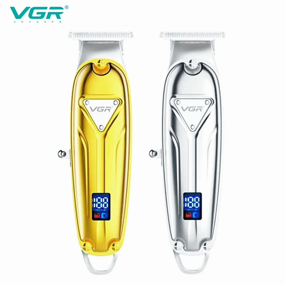 

VGR Metal Hair Cutting Machine Electric Hair Clipper Professional Hair Trimmer Bald Haircut Machine Barber Home for Men V-062