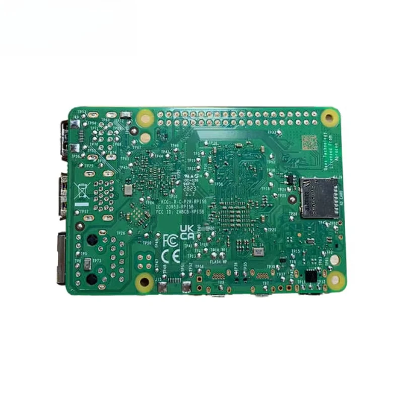 Фото Новый Raspberry Pi 5, модель 4 ГБ/8 ГБ ОЗУ, BCM2712, Linux PC, оригинальный моноблочный комплект для разработки, Pi 5 №4