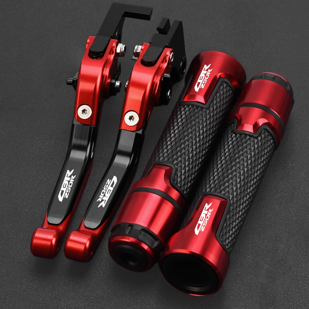 

Motorcycle Adjustable Brake Clutch Levers Handlebar Hand Grips Ends FOR HONDA CBR250R CBR 250R CBR250 R 2011-2018 2017 2016 2015