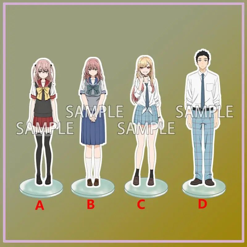 

Anime Stand Sono Bisque Doll wa Koi wo Suru Shinju Inui Marin Kitagawa Acrylic Figure Display desktop decoration 15cm