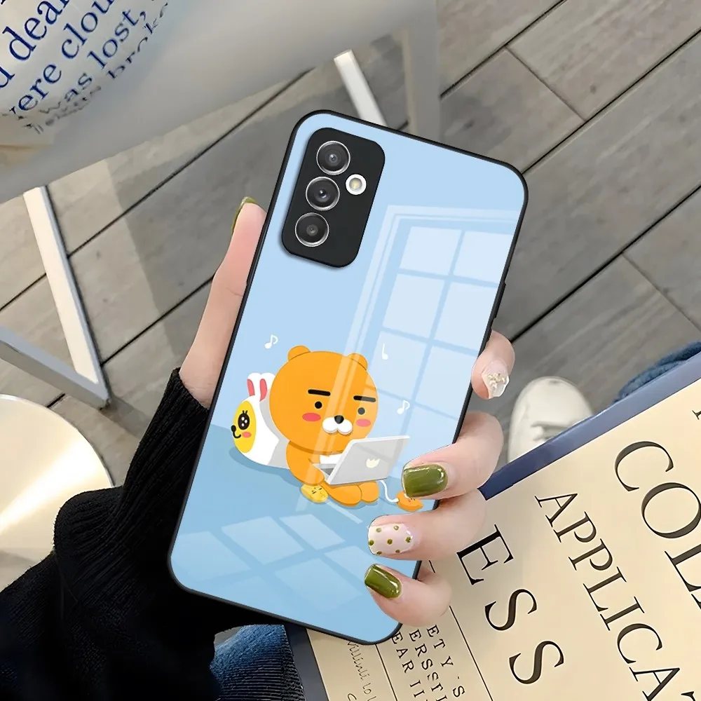 Чехол для телефона с рисунком льва Для Samsung A52 A71 A21 A54 A20 A12 Galaxy A34 A14 Райан A32 M14 S24 S23 S22