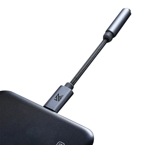 Аудиоадаптер Type-C на 3,5 мм, 32 бит/384 кГц, адаптер для наушников, ЦАП + IC-усилитель, двойной чип, аудиоключ, кабель, шнур