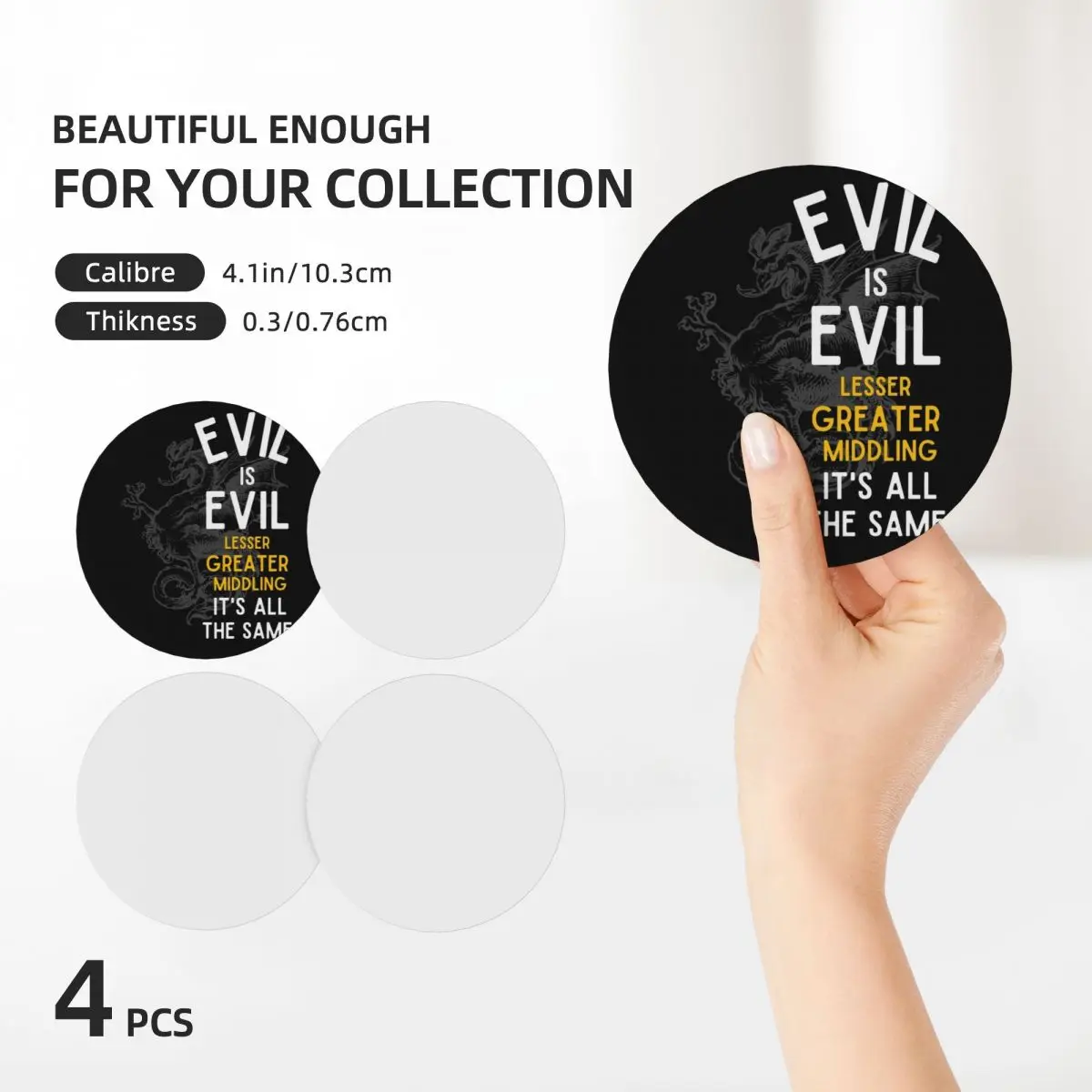 Зло-зло-Малый большой средний это все то же-коккатрис-черные фантазийные