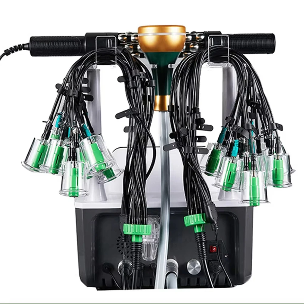 Электрическое акупунктурное вакуумное терапевтическое устройство 3 в 1