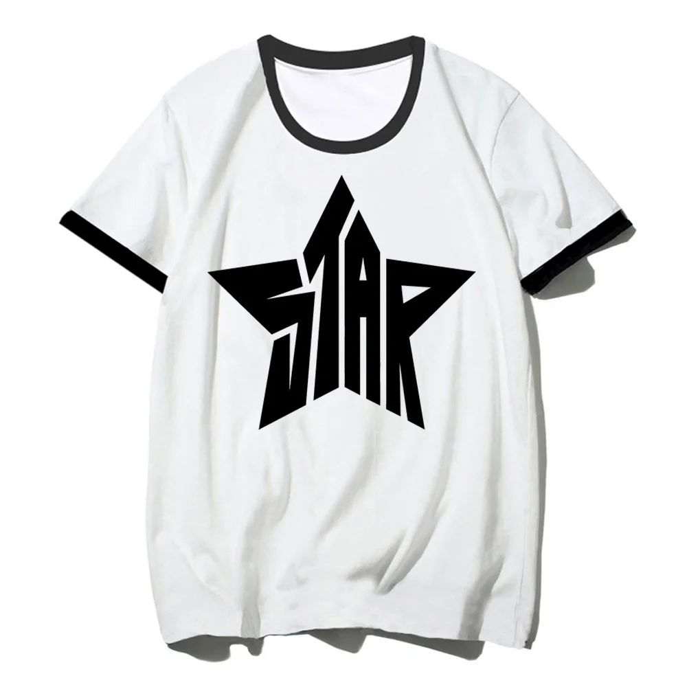

star print t shirt women summer t shirt girl funny graphic clothes