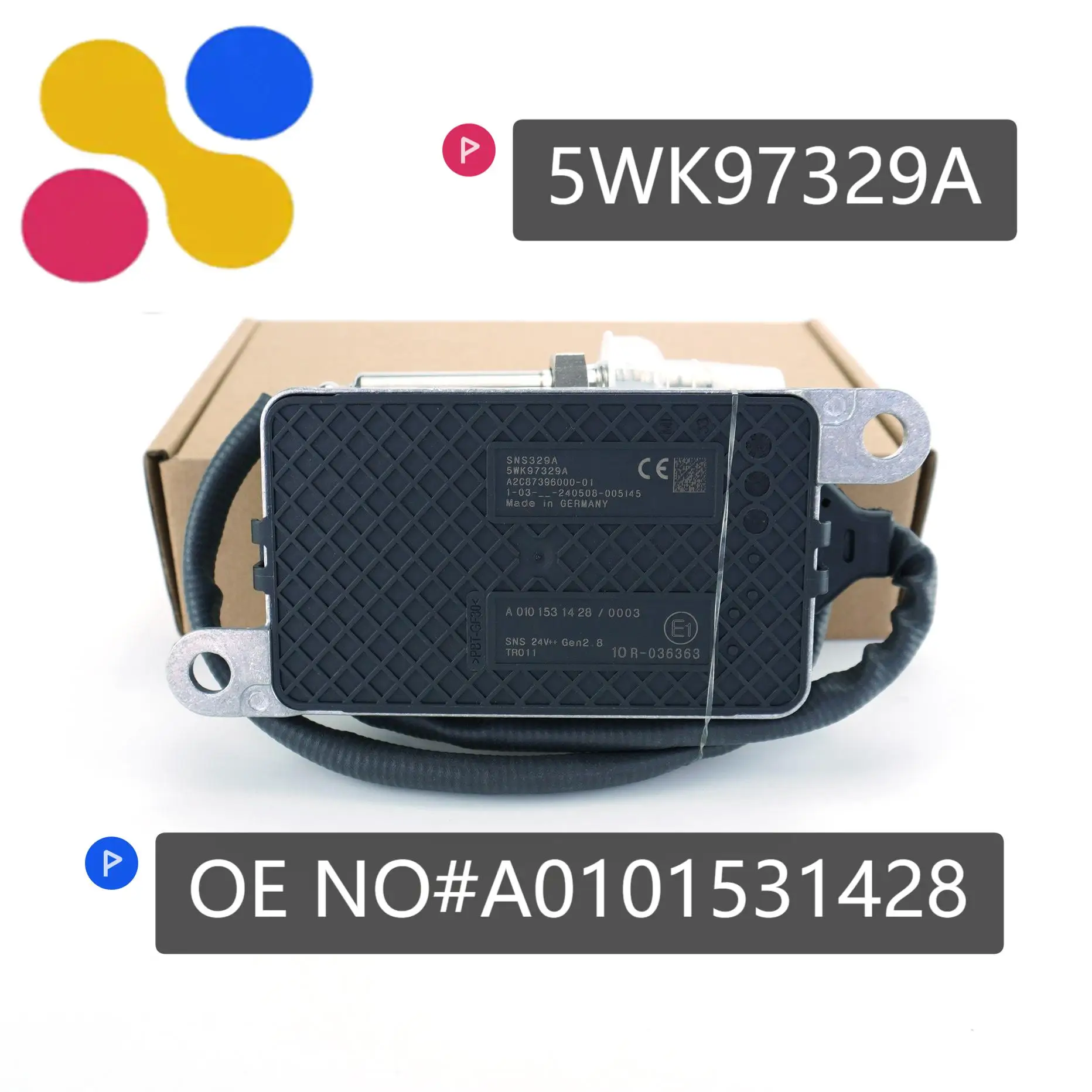 5WK97329A A 0101531428 0101530003 Датчик Nox 5WK9 7329A 24 В для Mercedes-Benz Trcuk Actros MP4 Euro 6